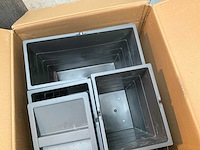 Hailo as triple xl 500 multi-prullenbak afvalsysteem donkergrijs - afbeelding 4 van  5