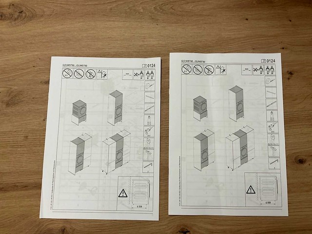 Hailo gwst60 waskast met wasmachine en droger - afbeelding 7 van  9