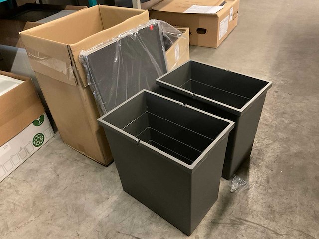 Hailo triple xl inbouw afvalscheidingssysteem - afbeelding 1 van  2
