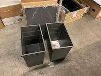 Hailo triple xl inbouw afvalscheidingssysteem - afbeelding 2 van  2