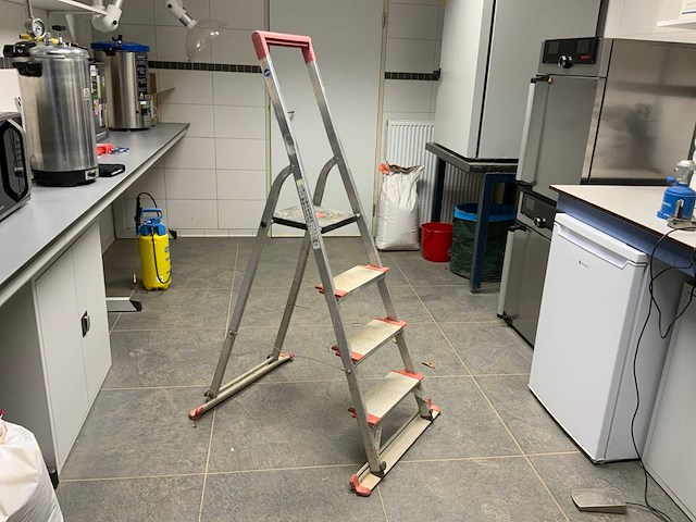 Hailo xxl 225 profi aluminium uitzettrap - afbeelding 1 van  5
