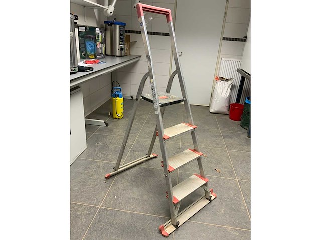 Hailo xxl 225 profi aluminium uitzettrap - afbeelding 3 van  5