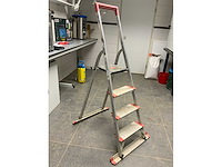 Hailo xxl 225 profi aluminium uitzettrap - afbeelding 3 van  5