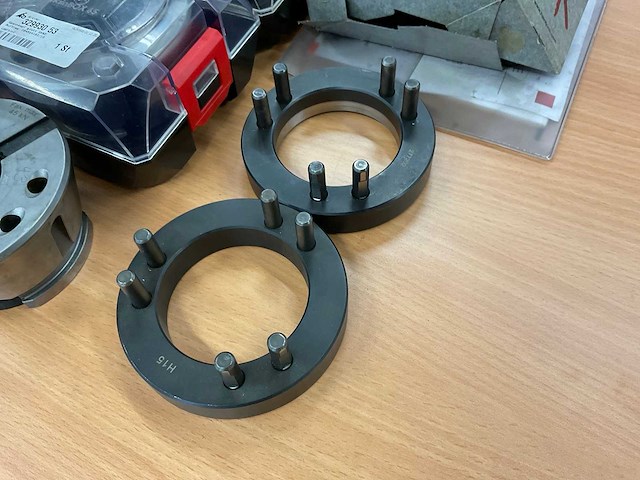 Hainbuch - sk65 - lathe machine tools (14x) deels nieuw + 2 instelringen - afbeelding 2 van  11