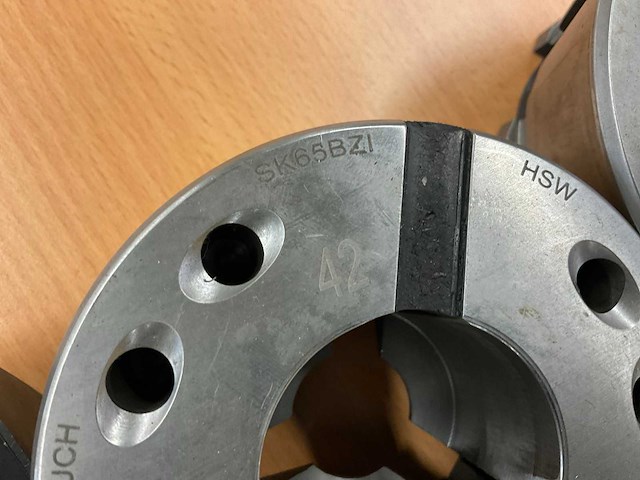 Hainbuch - sk65 - lathe machine tools (14x) deels nieuw + 2 instelringen - afbeelding 7 van  11