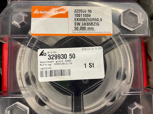 Hainbuch - sk65 - lathe machine tools (14x) deels nieuw + 2 instelringen - afbeelding 10 van  11