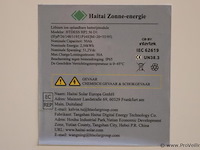 Haitai htdess lithium ion oplaadbare batterijmodule hp 2.56 d1 (demo) - afbeelding 4 van  5