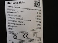 Haitai solar fotovoltaïsche module htm425mh5-54nt(1500) - 6 stuks - afbeelding 3 van  3