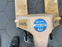 Haklift mava2500ec hand hydraulische palletwagen - afbeelding 3 van  5