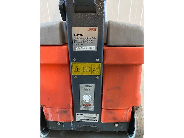 Hako - b10 - schrob-zuigmachine - afbeelding 4 van  5