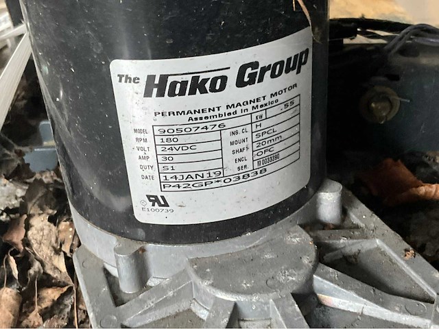 Hako - b70cl - veegmachine - 2008 uur - afbeelding 5 van  5