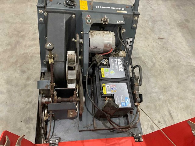 Hako - hamster 600 - veegmachine - afbeelding 6 van  10