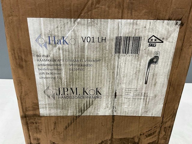 Hako - vo1filklh - raamklink (60x) - afbeelding 9 van  9