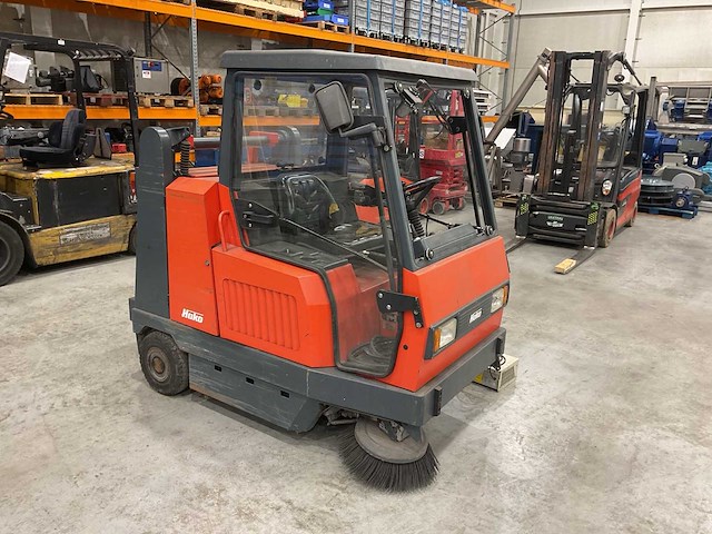 Hako 1450e industriële zit-veegmachine - afbeelding 2 van  8