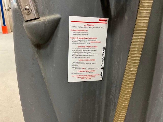 Hako scrubmaster b45 schoonmaakapparaat - afbeelding 8 van  8