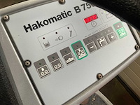 Hakomatic b750r straatveegmachine - afbeelding 5 van  9