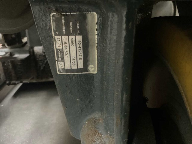 Hakomatic b750r straatveegmachine - afbeelding 7 van  9