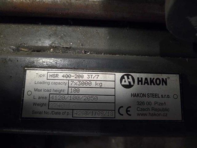 Hakon - 2018 - hsr 400-200 3t/7 - verticale stelling - afbeelding 2 van  13