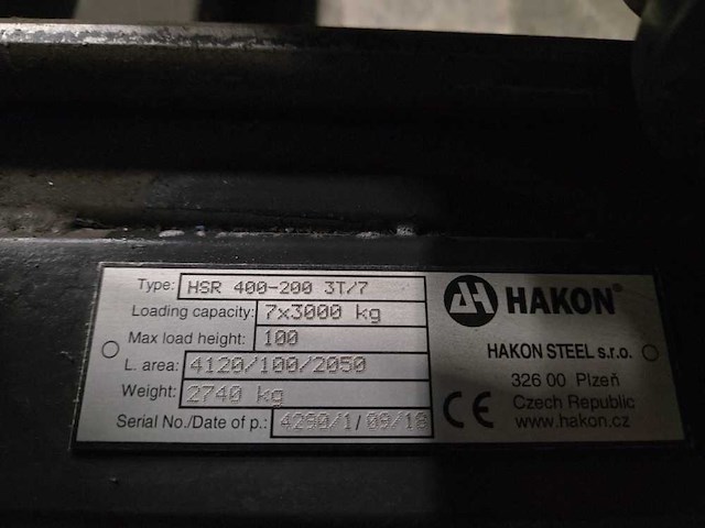 Hakon - 2018 - hsr 400-200 3t/7 - verticale stelling - afbeelding 5 van  13