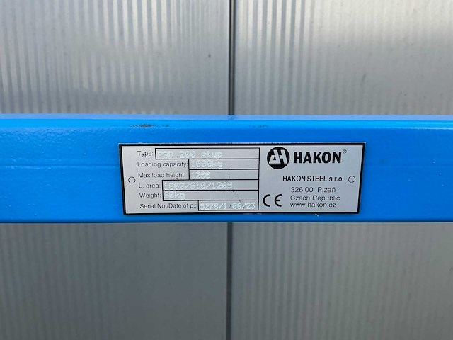 Hakon ps200 transportrek - afbeelding 4 van  4