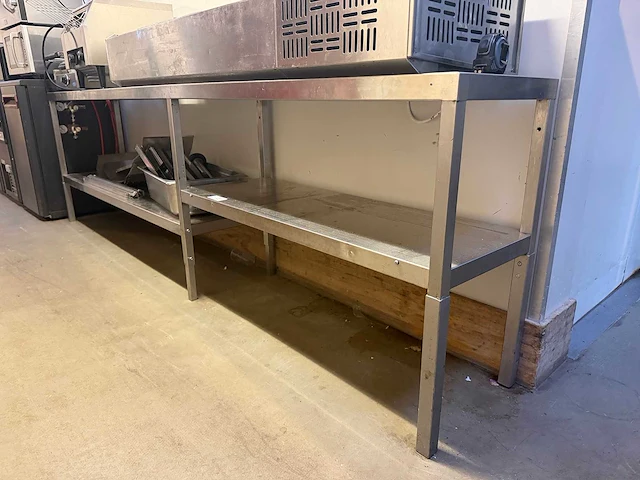 Hakvoort horeca - rvs werktafel - afbeelding 4 van  5