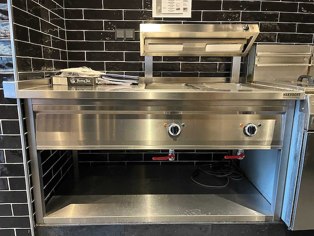 Hakvoort professional - dubbele friet warmhouder - afbeelding 1 van  5