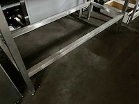Hakvoort rvs aanvoertafel - afbeelding 4 van  6