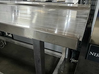 Hakvoort rvs aanvoertafel - afbeelding 5 van  6