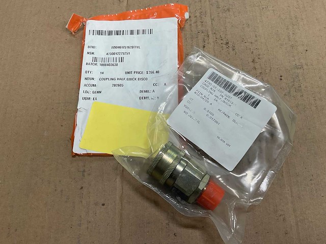 Half coupling (14x) - afbeelding 1 van  3