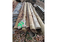 Half log - autoclaaf - hout - afbeelding 1 van  4