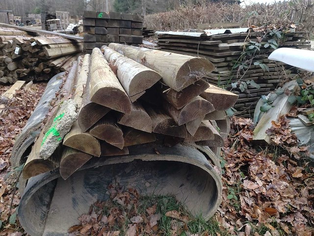 Half log - autoclaaf - hout - afbeelding 4 van  4