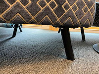 Half ronde 3-delige bank met tafel - afbeelding 4 van  12