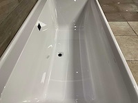 Half vrijstaand bad 180 x 80 cm - afbeelding 2 van  12