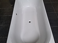 Half-vrijstaand hoekligbad, xenz, zara, glans wit - afbeelding 6 van  10