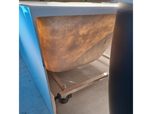 Half-vrijstaand ligbad (1 x ronde hoek) korver, zenn, wit - afbeelding 7 van  8