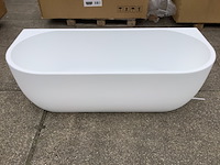 Half vrijstaand ligbad 180x80 cm wb, liora 21.3672, wit