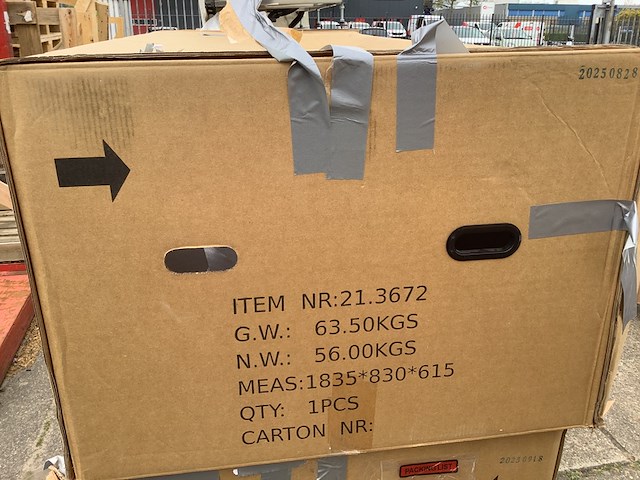 Half vrijstaand ligbad 180x80 cm wb, liora 21.3672, wit - afbeelding 3 van  6