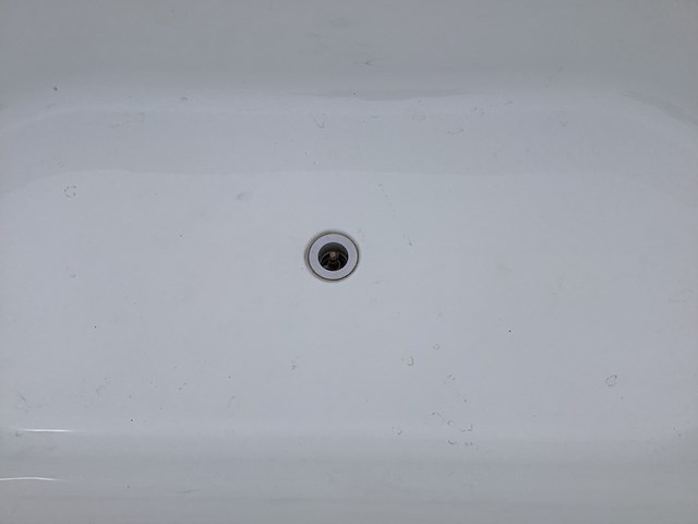 Half vrijstaand ligbad 180x80 cm, wit - afbeelding 5 van  9