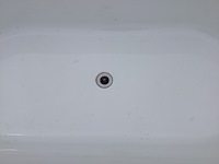 Half vrijstaand ligbad 180x80 cm, wit - afbeelding 5 van  9