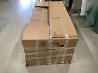 Half vrijstaand ligbad 180x80x58 cm, karo, 64.0002, wit - afbeelding 4 van  10