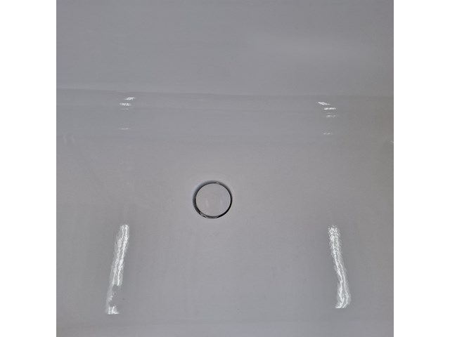 Half-vrijstaand ligbad (2 x ronde hoek) sanilux, moon, moon/black - afbeelding 7 van  8