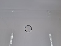 Half-vrijstaand ligbad (2 x ronde hoek) sanilux, moon, moon/black - afbeelding 7 van  8