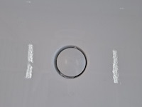 Half-vrijstaand ligbad (2 x ronde hoek) sanilux, moon, moon/black - afbeelding 8 van  9