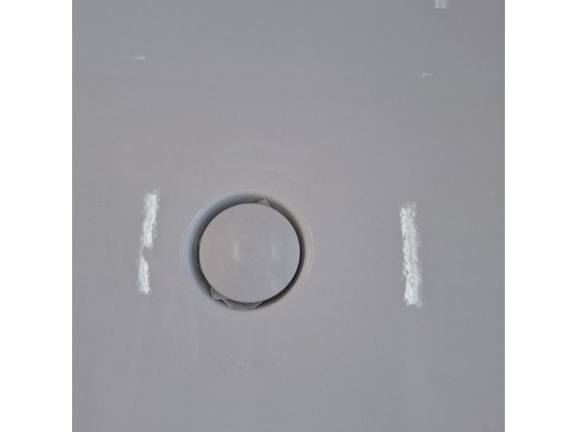 Half-vrijstaand ligbad (2 x ronde hoek) sanilux, moon, moon/black - afbeelding 10 van  10