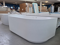 Half-vrijstaande whirlpool wiesbaden, rivi, mat wit - afbeelding 9 van  12