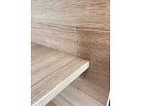 Halfhoge houten schuifdeurkast 200cm - afbeelding 7 van  10