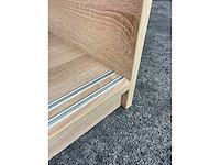 Halfhoge houten schuifdeurkast 200cm - afbeelding 8 van  10
