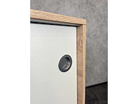 Halfhoge houten schuifdeurkast 200cm - afbeelding 9 van  10