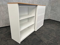 Halfhoge stalen akoestische schuifdeurkast - afbeelding 8 van  12