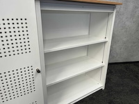 Halfhoge stalen akoestische schuifdeurkast - afbeelding 10 van  12